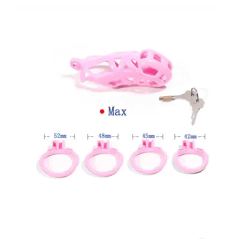 resina jaula pene diseno ergonomico