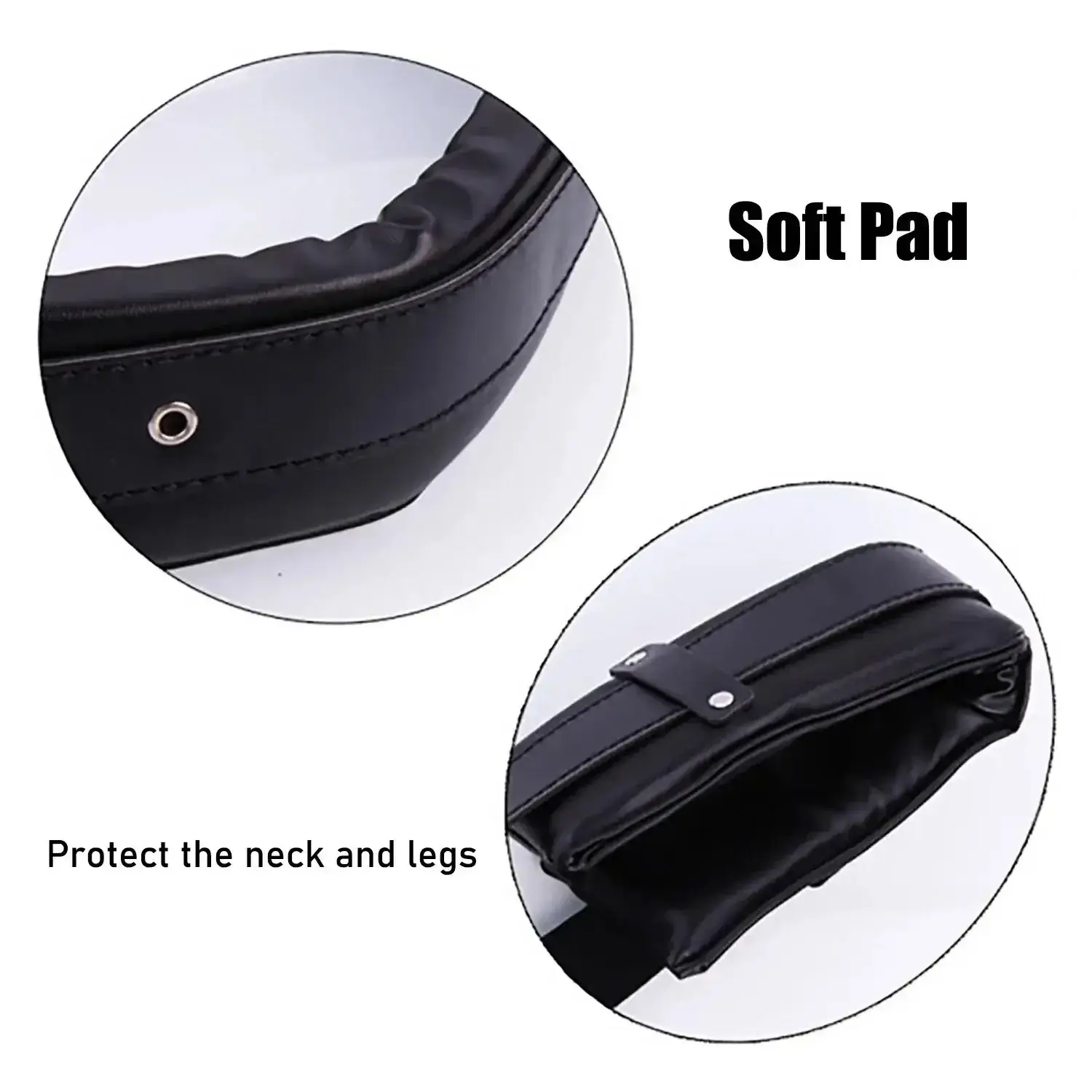 restricciones de cuero ajustables para adultos