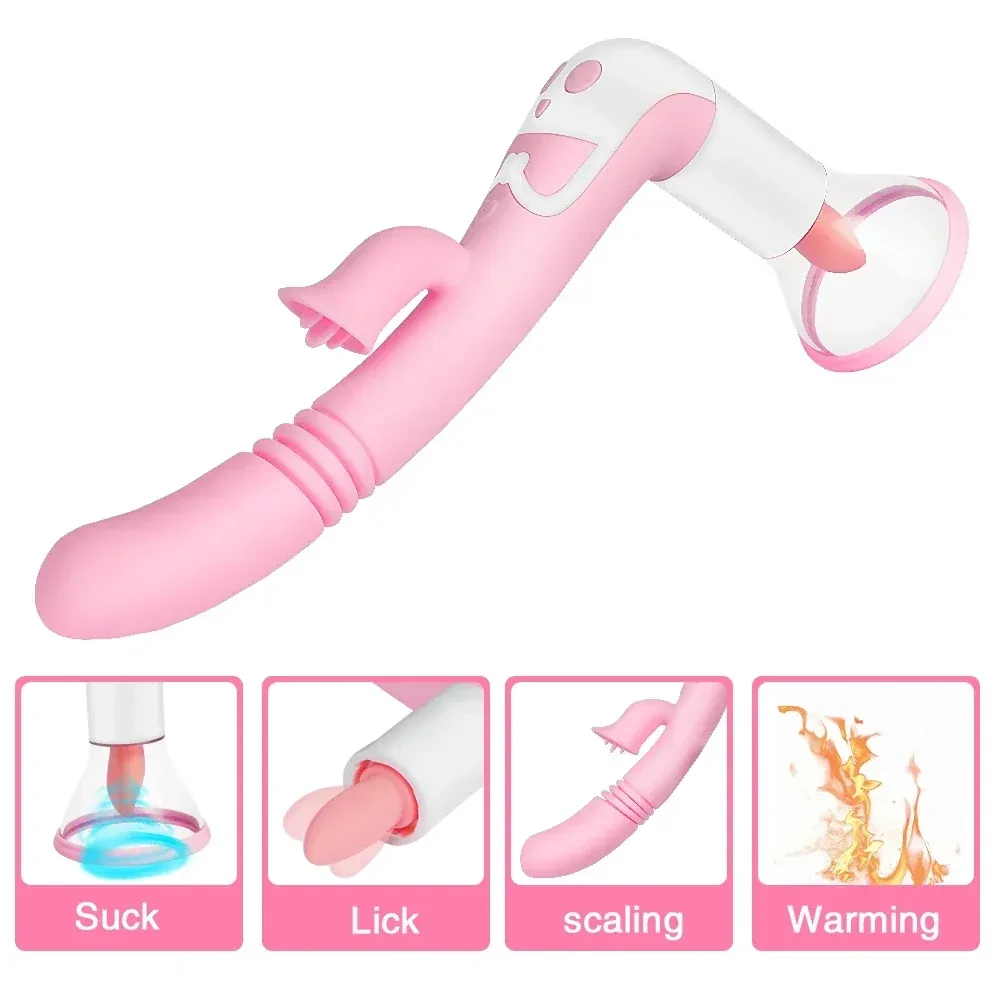 rosa vibrador con estimulacion clitoridiana