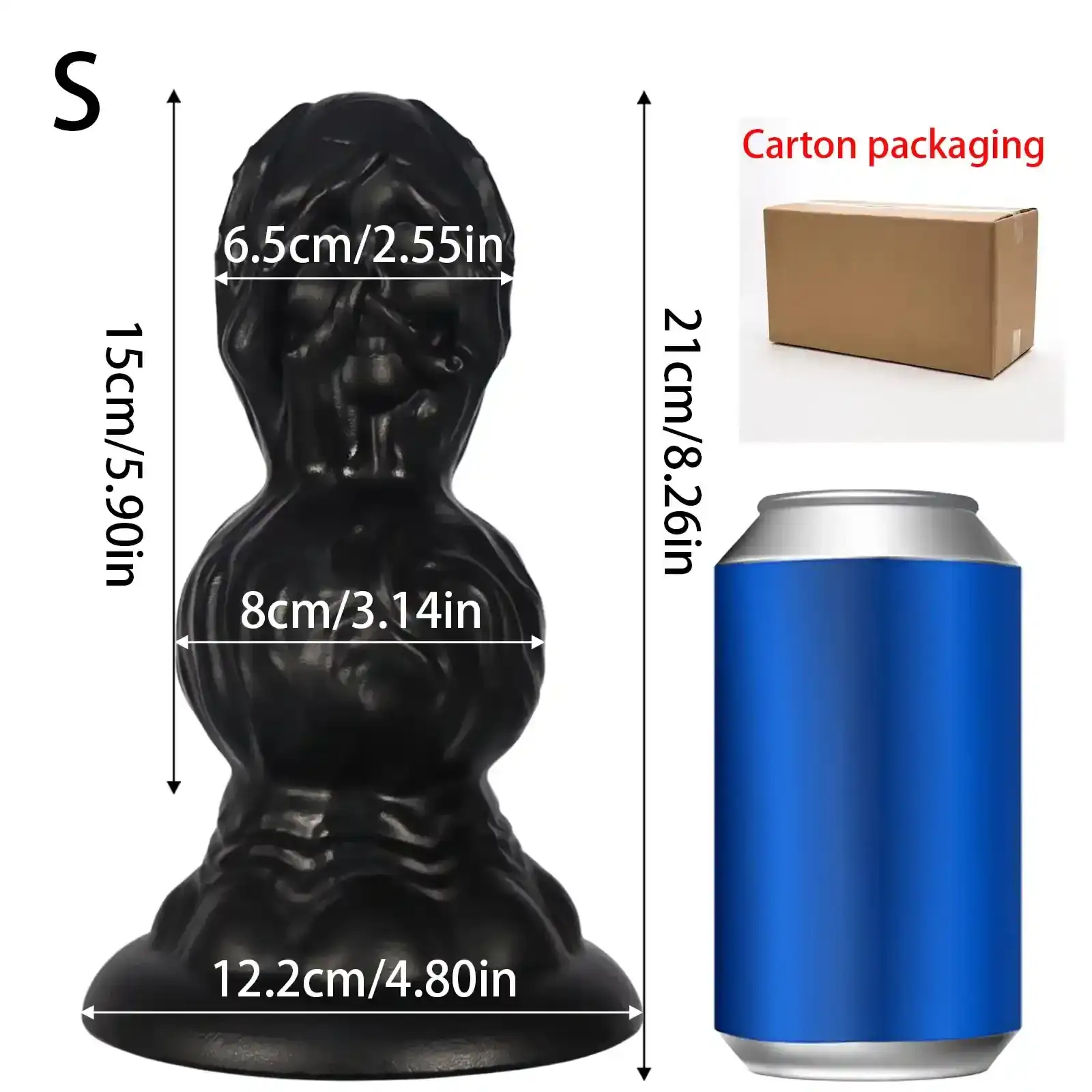 set de dilatadores anales de goma