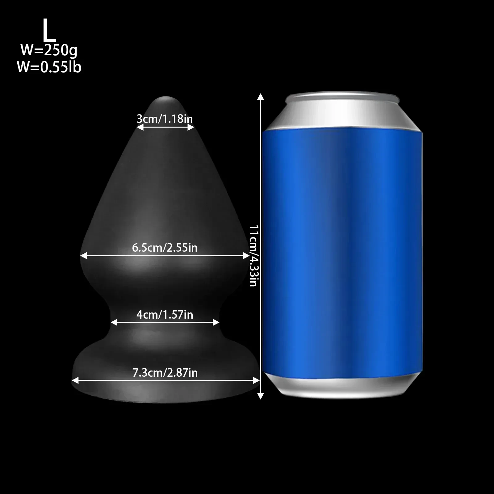 set de dilatadores anales silicona medica