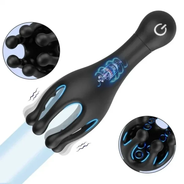 sextoy masculino con textura de pulpo