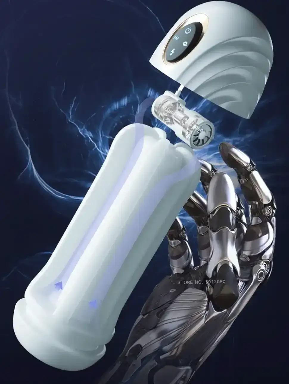 sextoy masculino vibrador con funda tpe