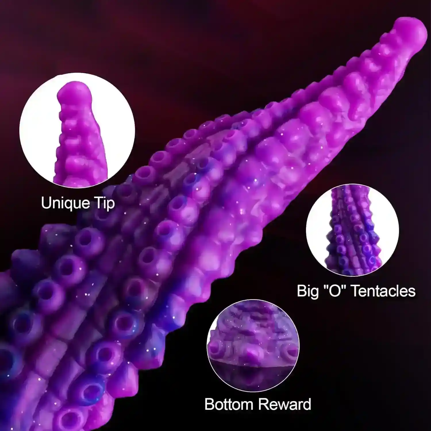 sextoy pulpo con tentaculos realistas