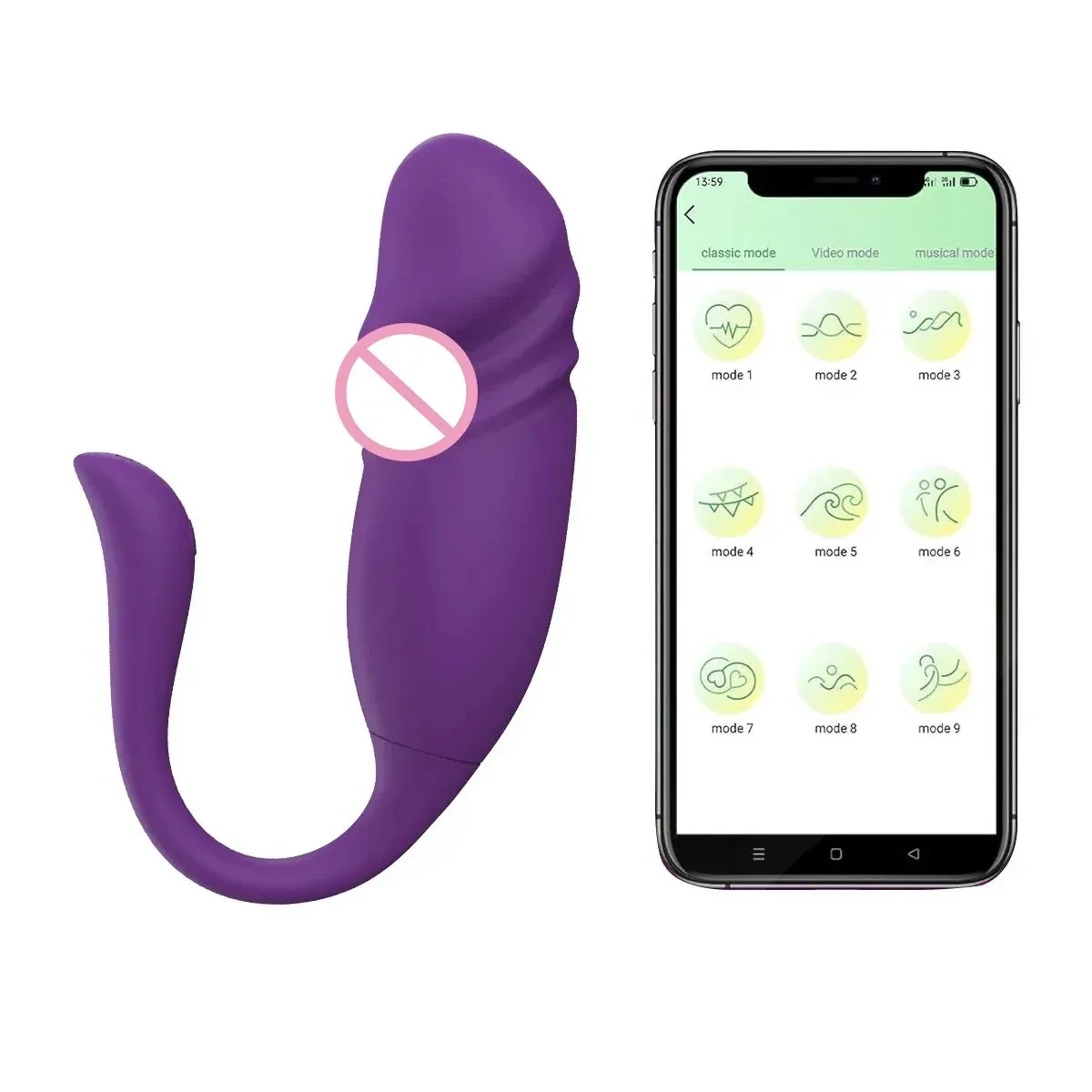 sextoy punto g usable e impermeable