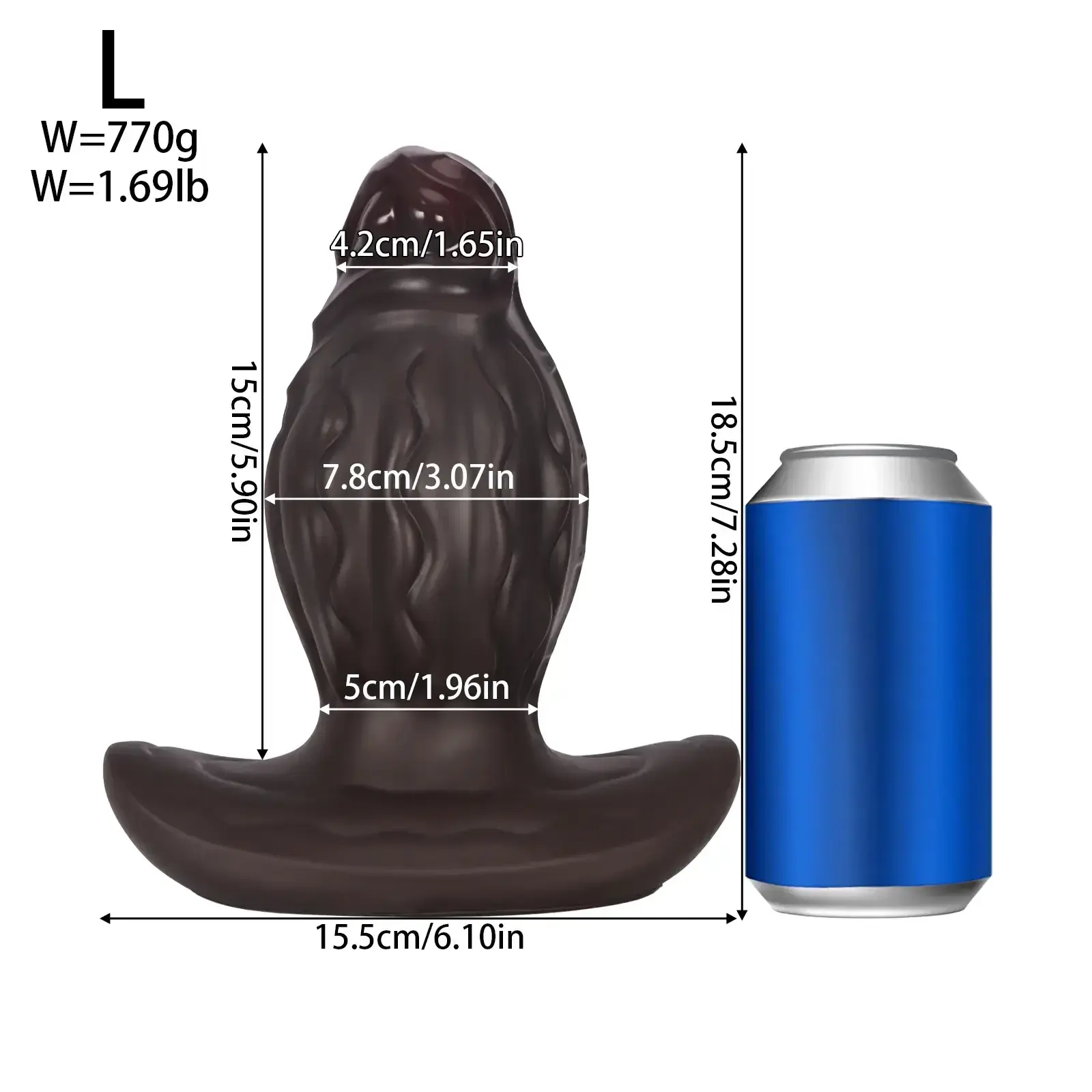 silicona liquida premium plug anal fantasia