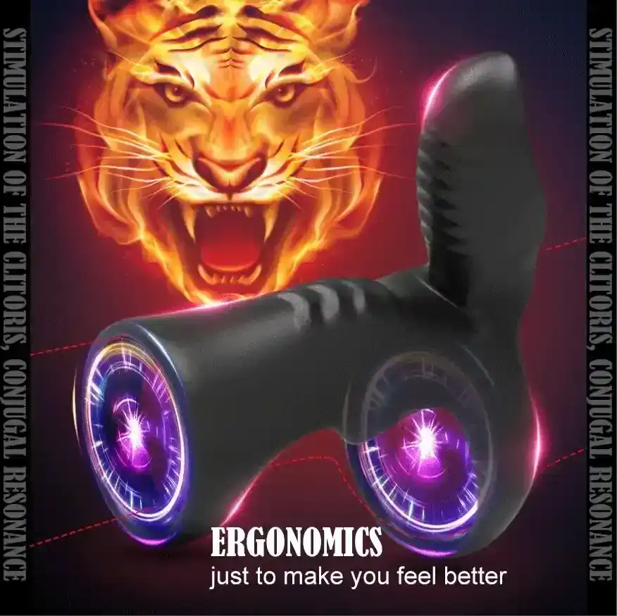 silicona medica anillo vibratorio pene