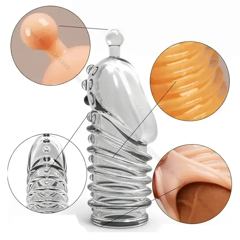 silicona medica funda pene realista