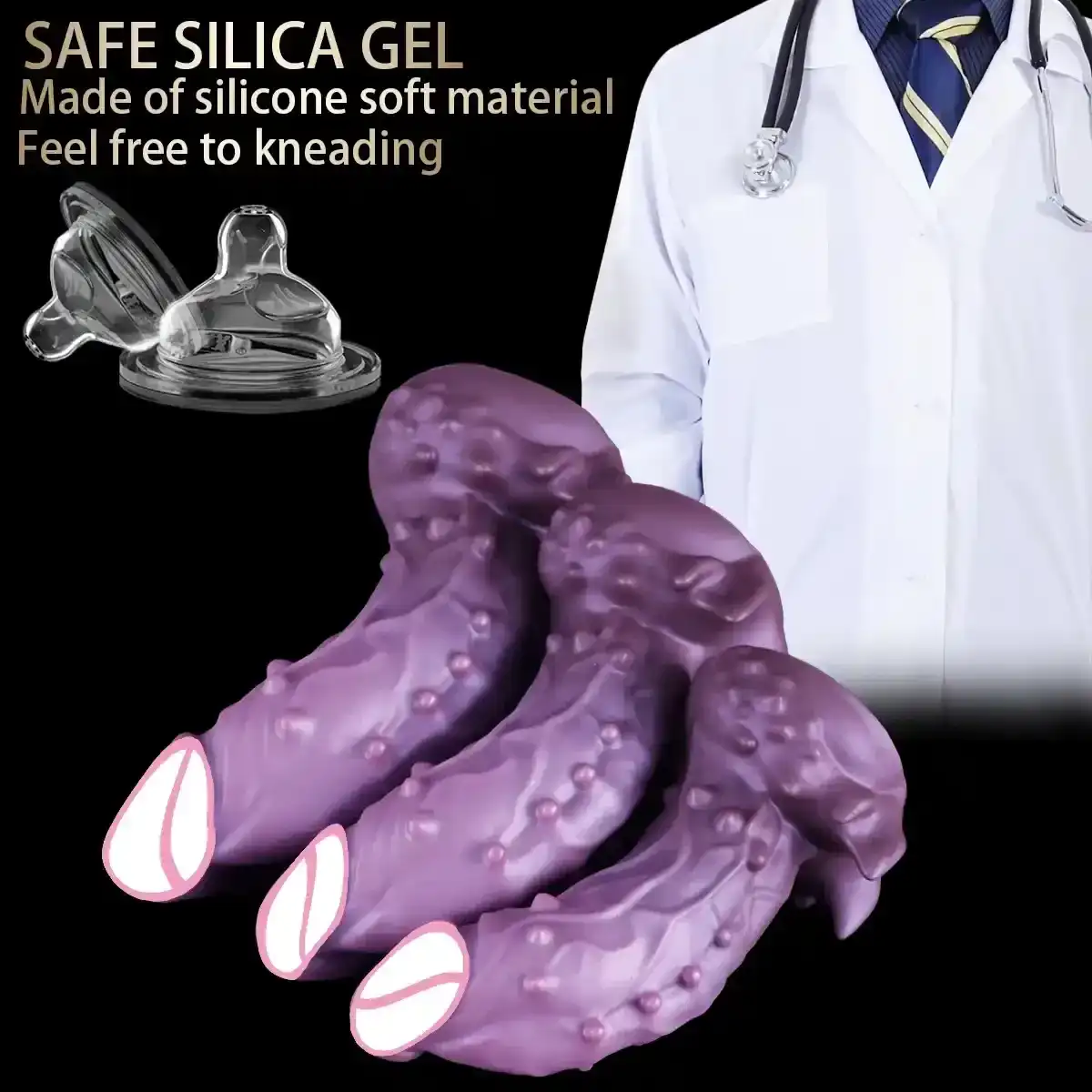 silicona medica para juego anal