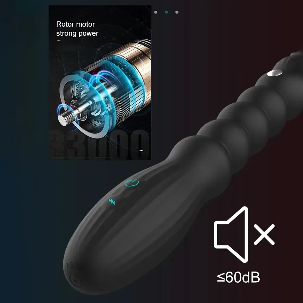 silicona medica plug anal electroestimulante