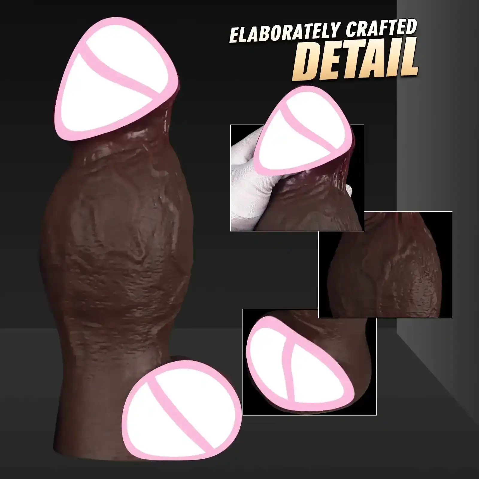 silicona medica plug anal grande 1