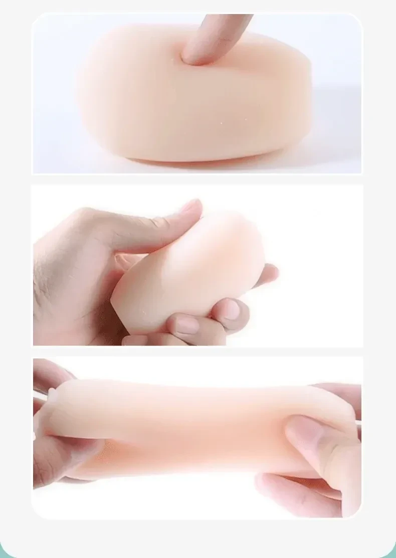 silicona medica realista textura suave 5