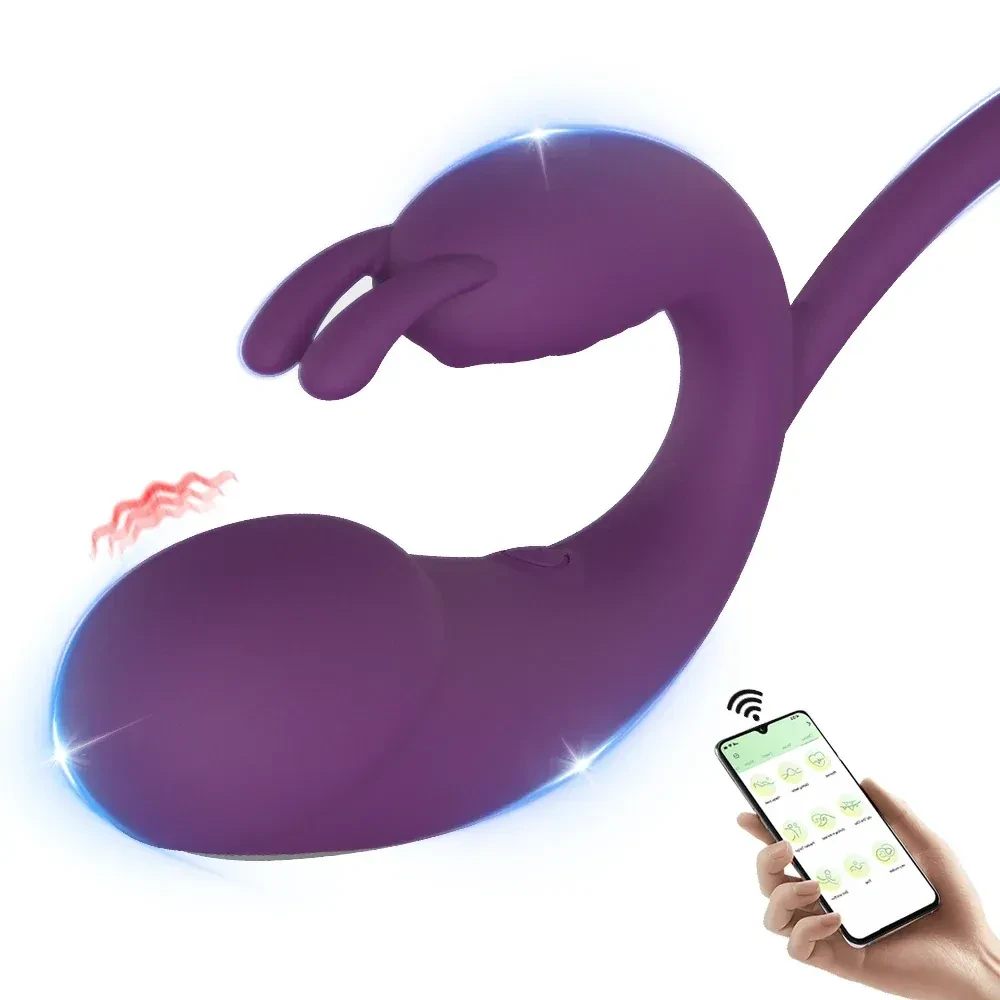 silicona medica vibrador conejo recargable