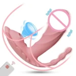 silicona médica vibrador doble estimulación