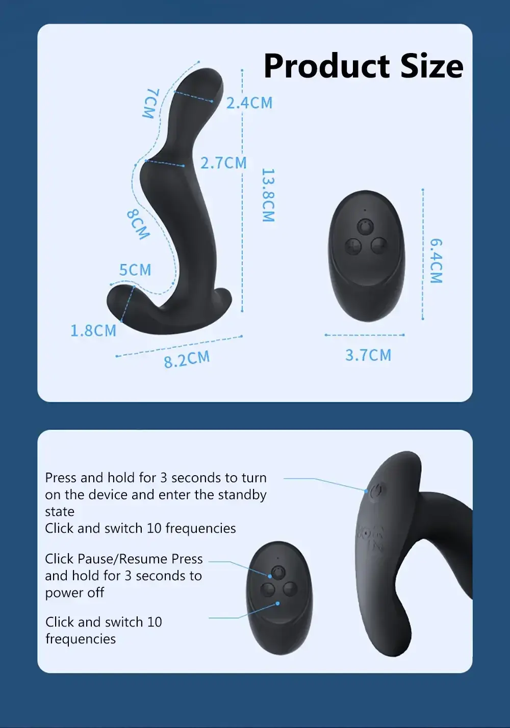 silicona premium para masaje prostatico