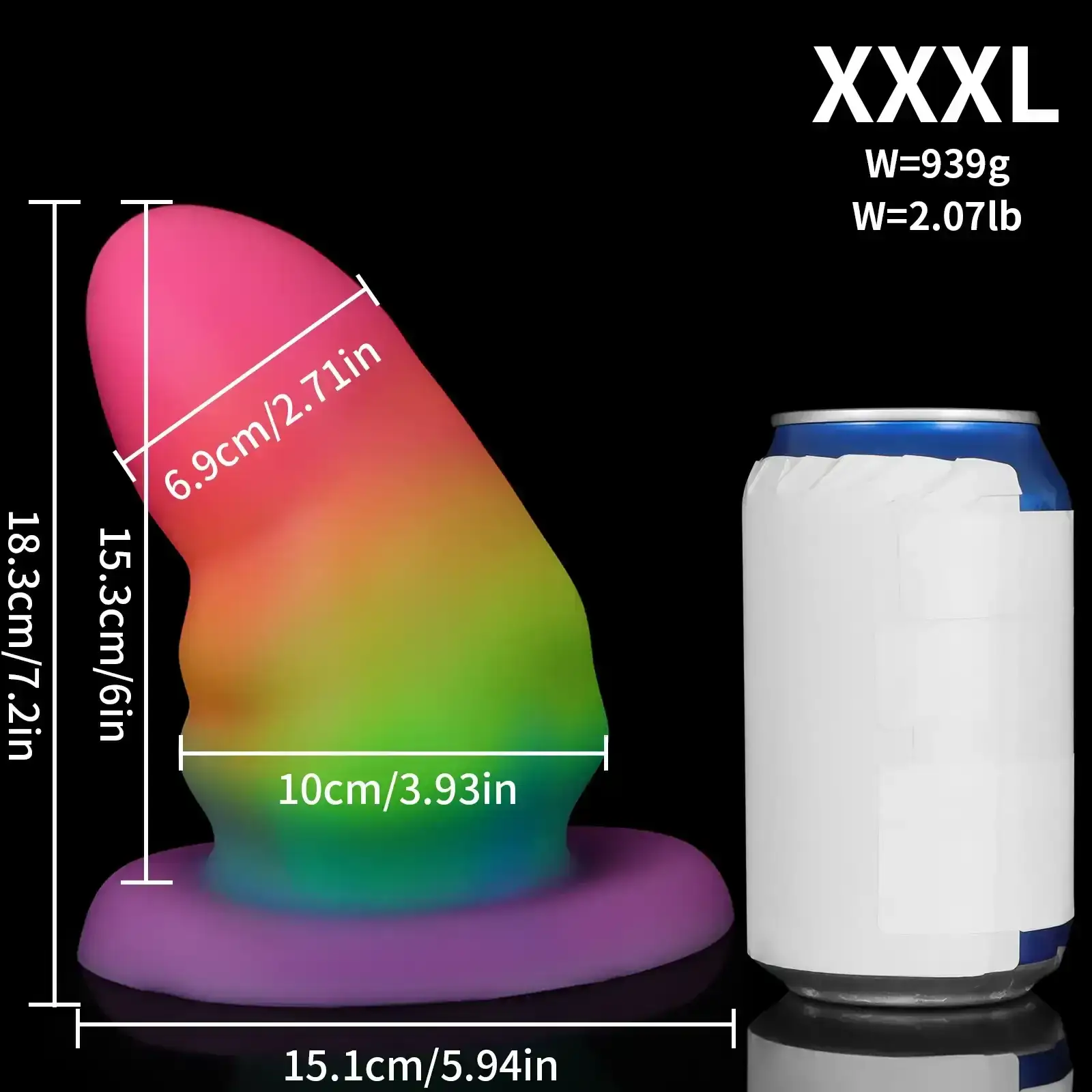 silicona suave para juego anal