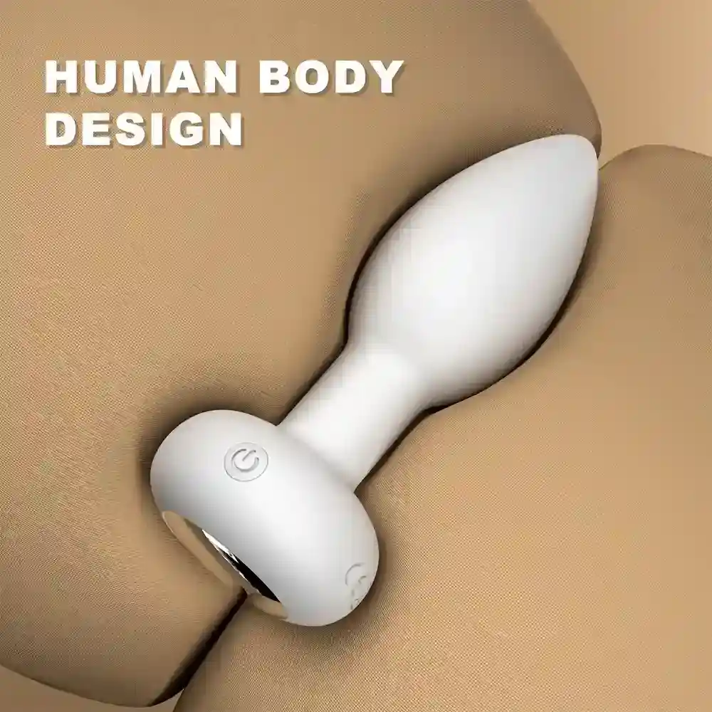 silicona suave plug anal recargable