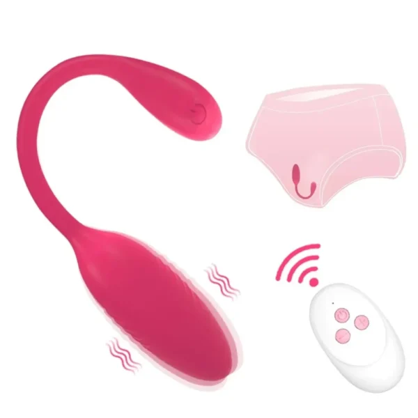 silicona suave vibrador huevo mujer