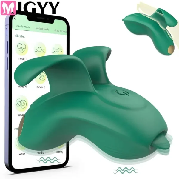 silicona suave vibrador múltiples modos