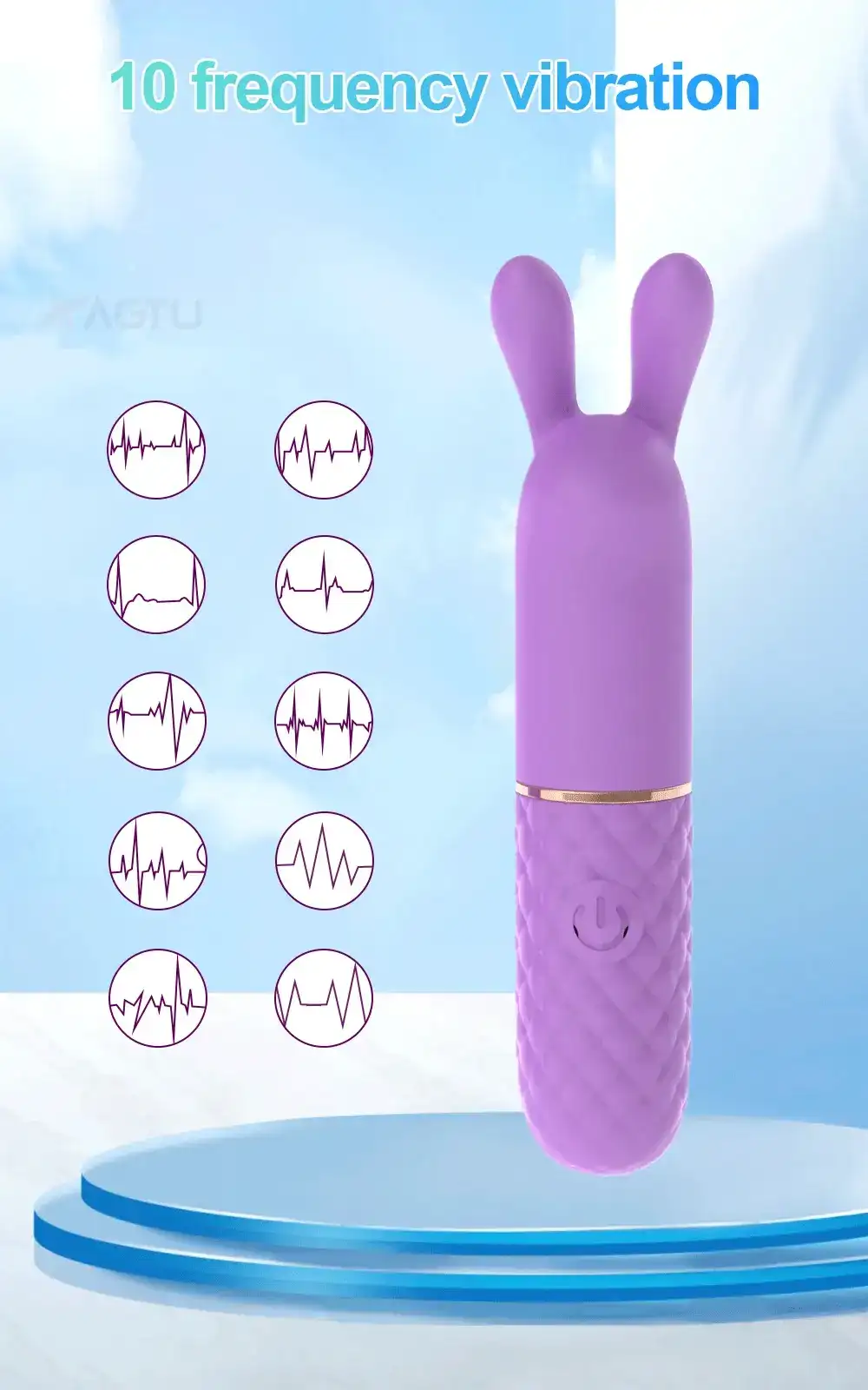 silicona suave vibrador punto g 6