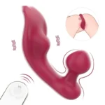 silicona vibrador femenino control remoto