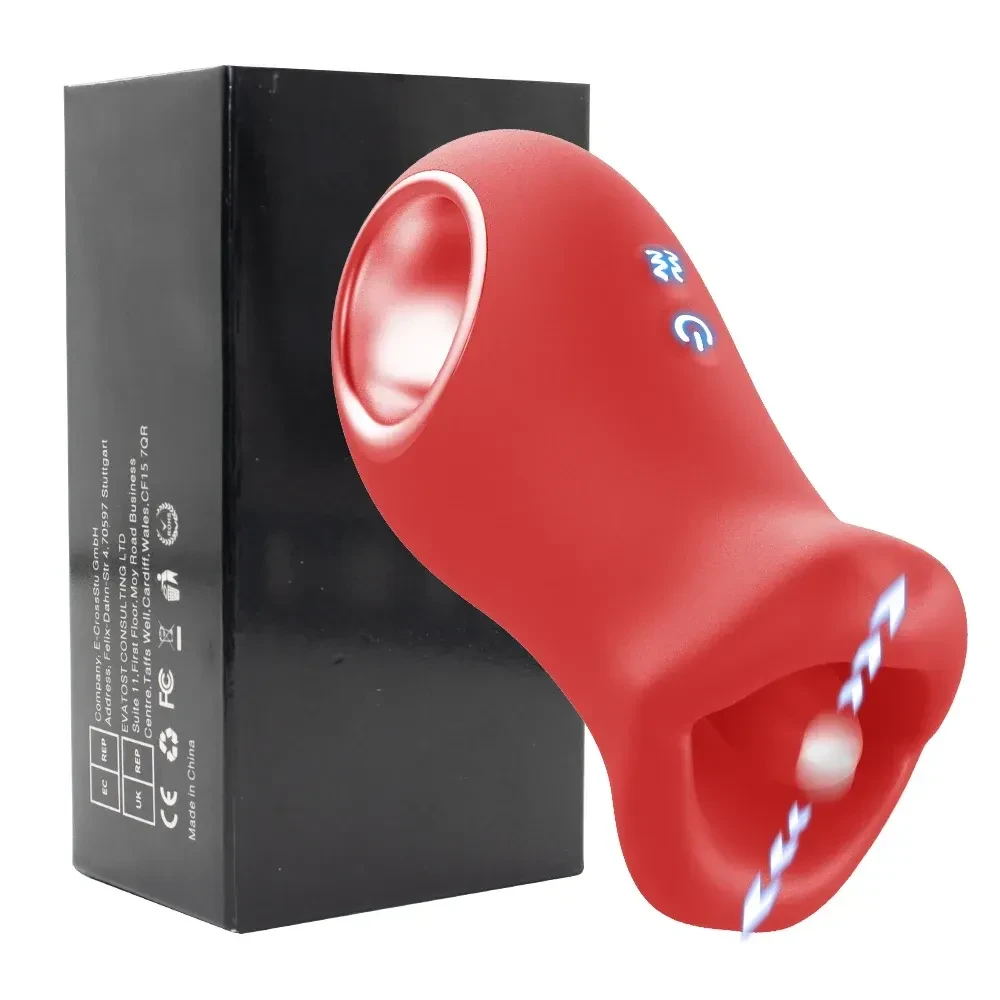 simulador oral con lengua vibradora
