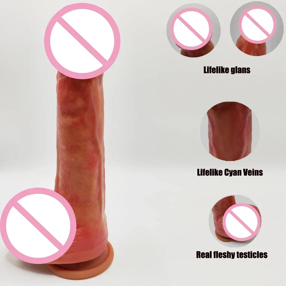 simulador pene negro con textura piel