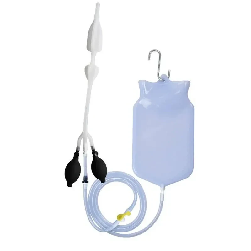 sistema de limpieza anal inflable