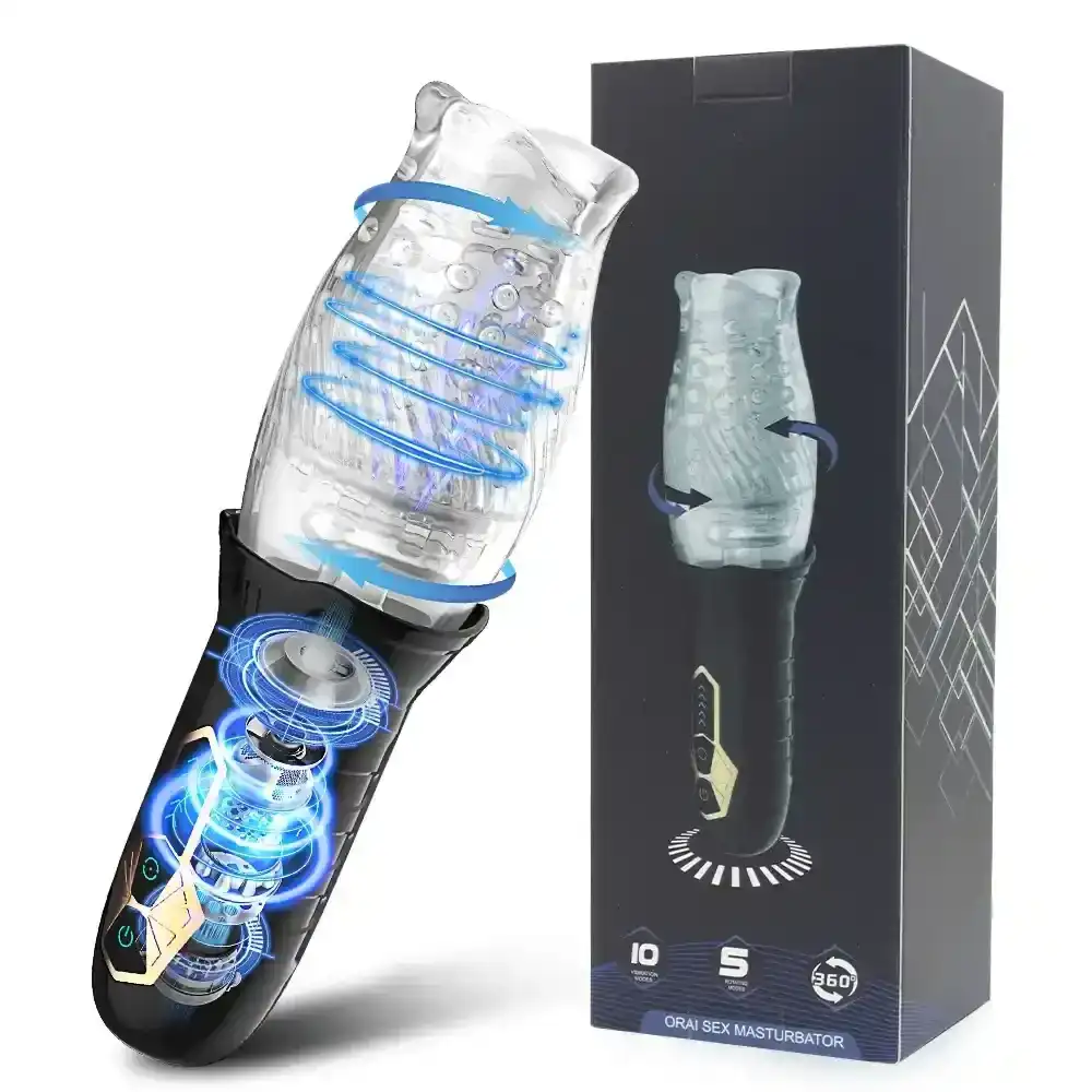 stroker masculino automatico de silicona vibrante