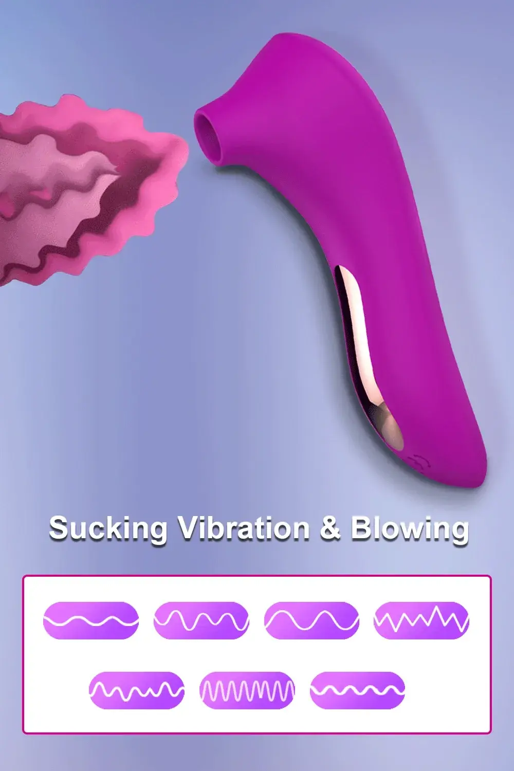 succionador clitoris ergonomico y discreto