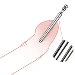 tapón anal acero ergonómico tamaño mediano