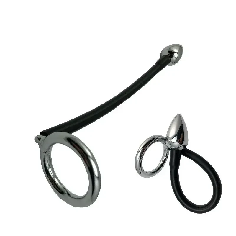 tapon anal acero inoxidable mediano