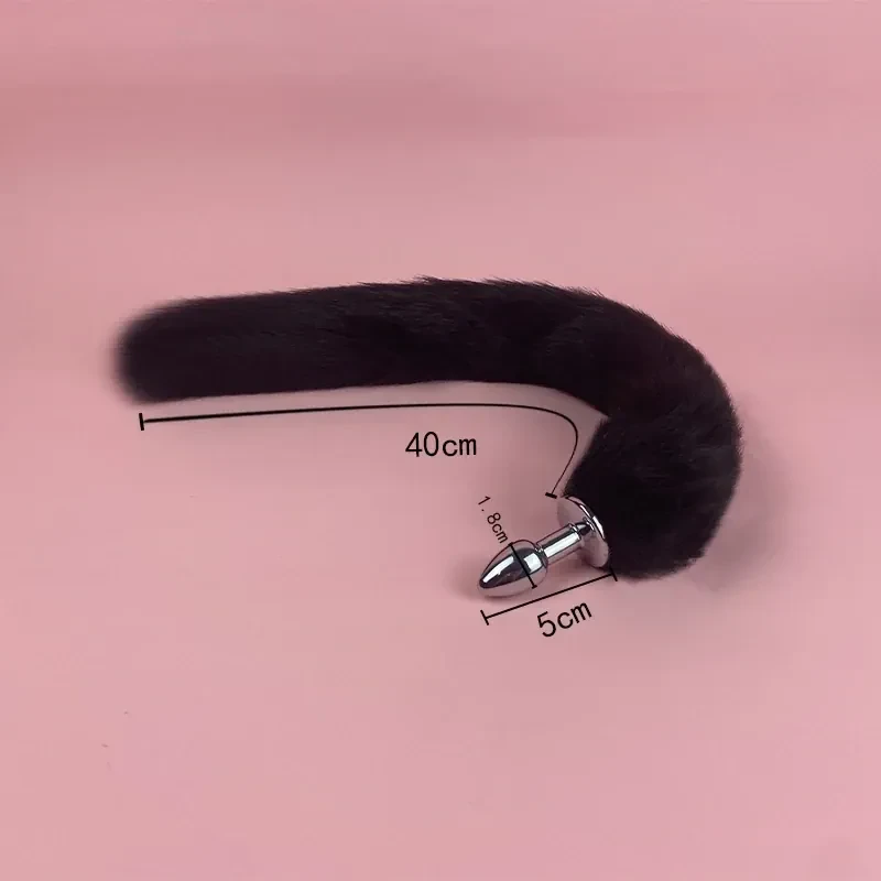 tapon anal de acero inoxidable suave