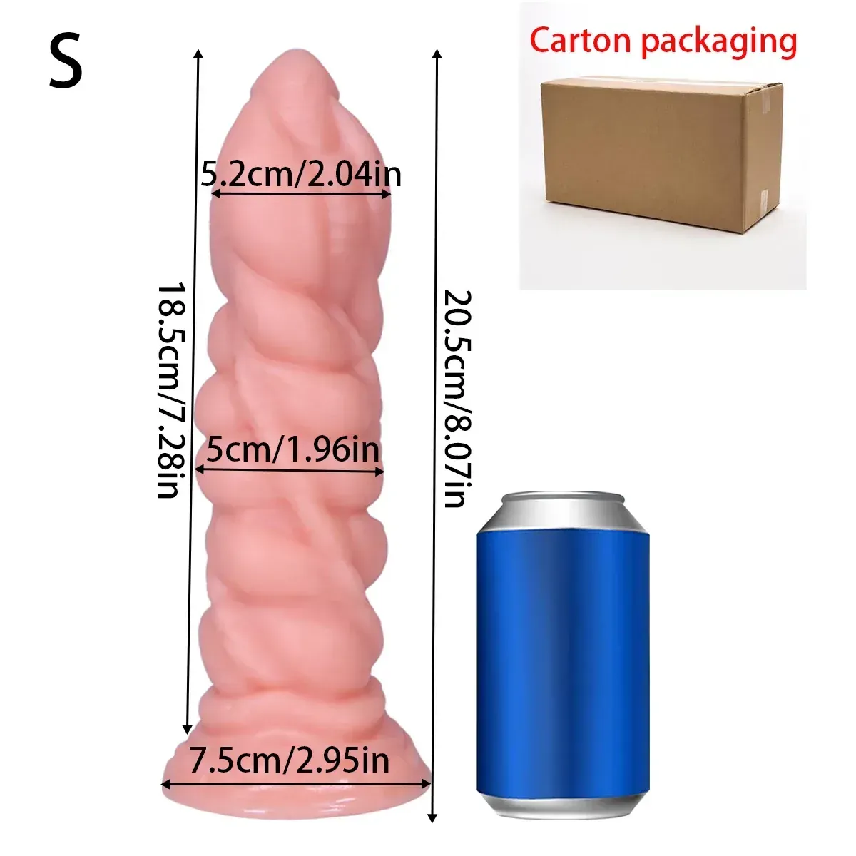 tapon anal ergonomico tamano pequeno