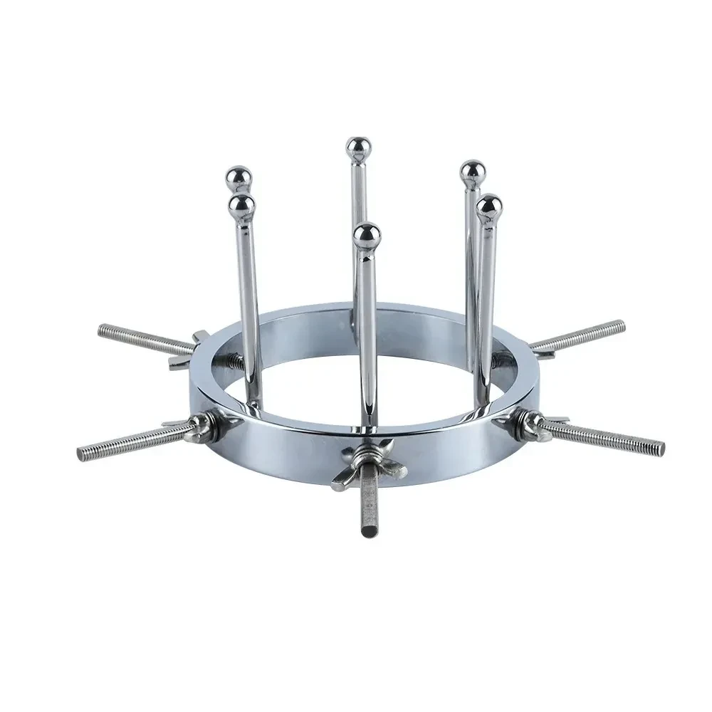 tapón anal expandible con textura lisa