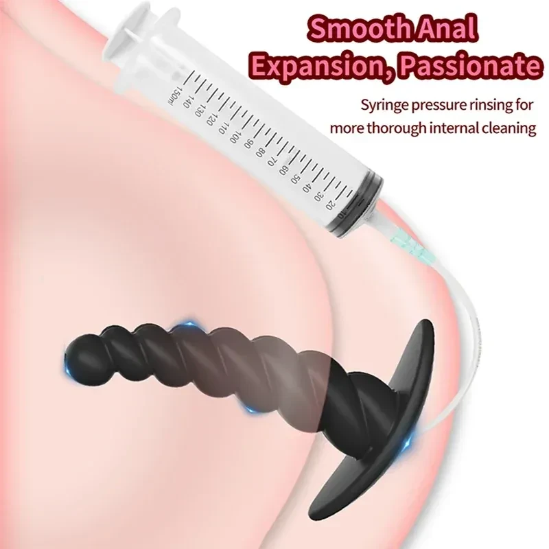 tapon anal hueco compacto y portatil