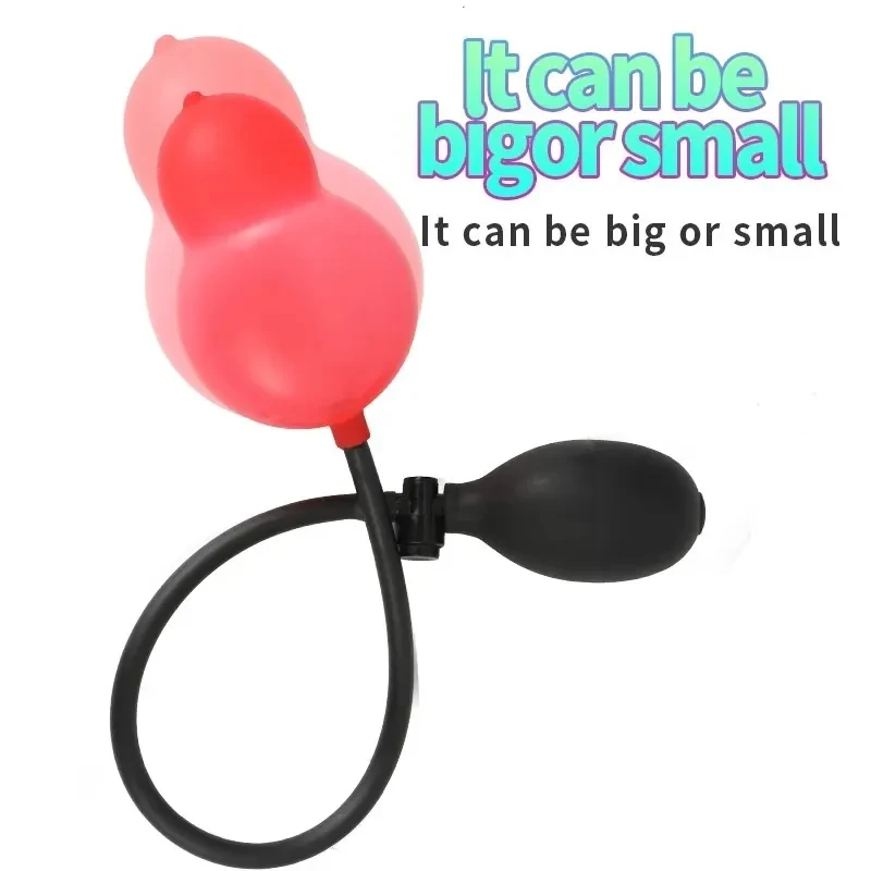 tapón anal inflable para masaje prostático