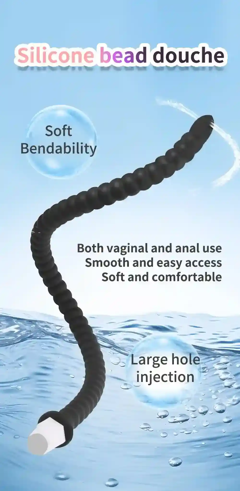 tapon anal silicona medica facil limpiar