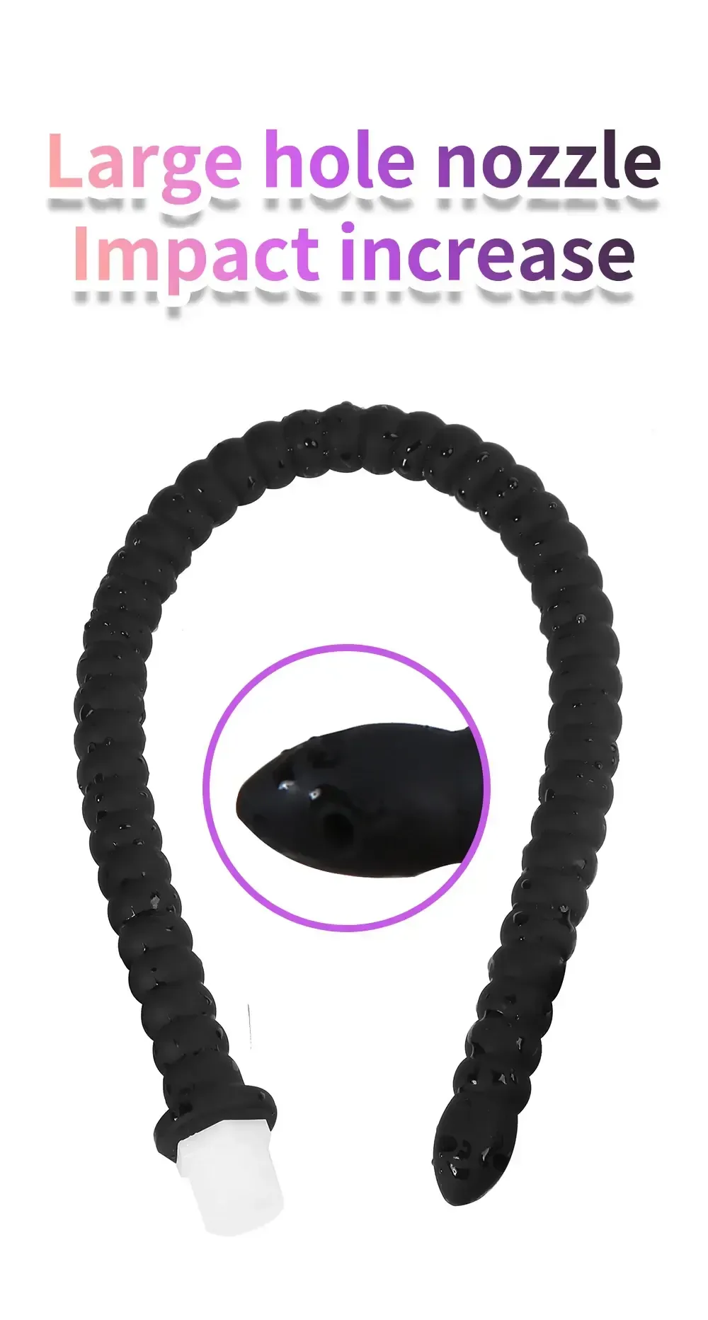 tapon anal silicona medica para enema