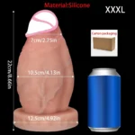 tapón anal silicona médica realista para punto g