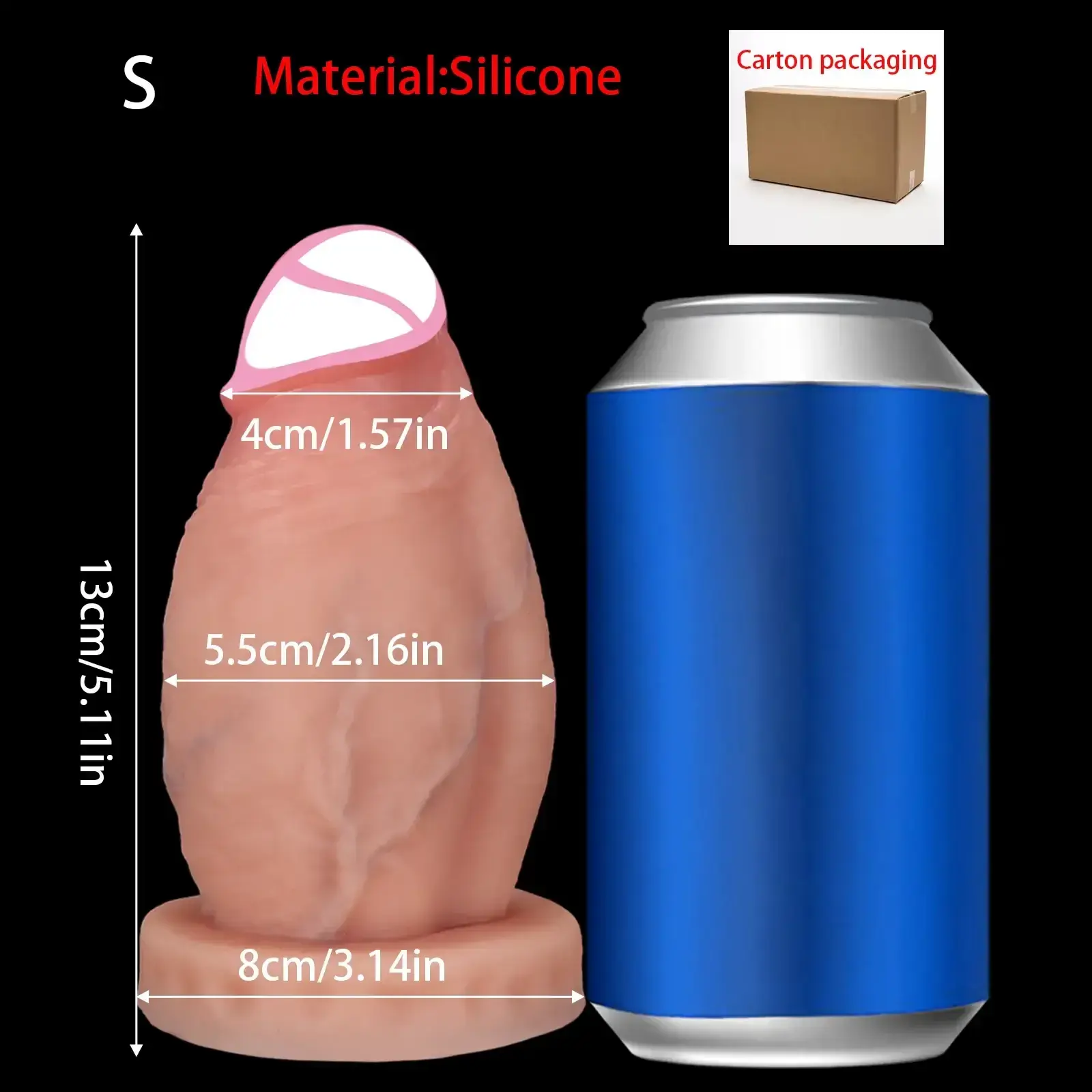 tapon anal silicona realista seguro corporal