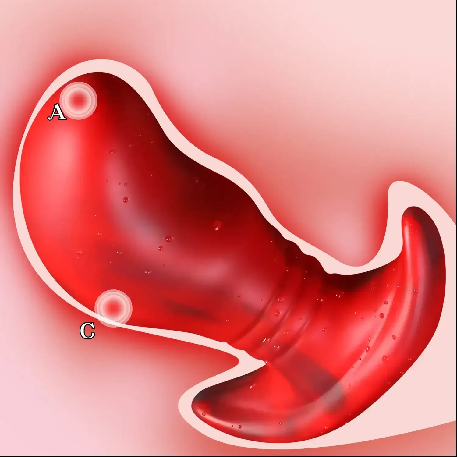 tapon anal silicona suave pequeno