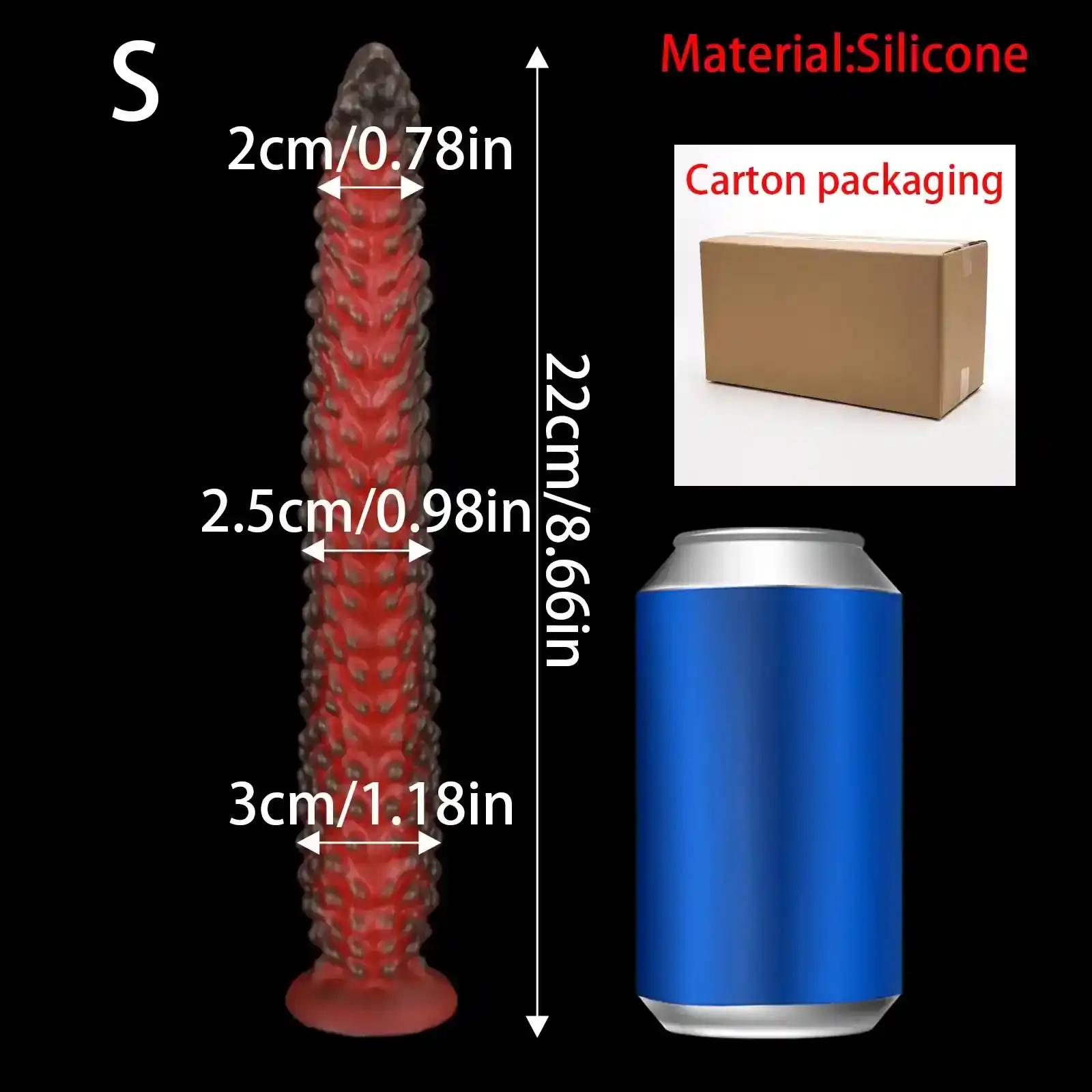 tentaculo anal silicona medica impermeable