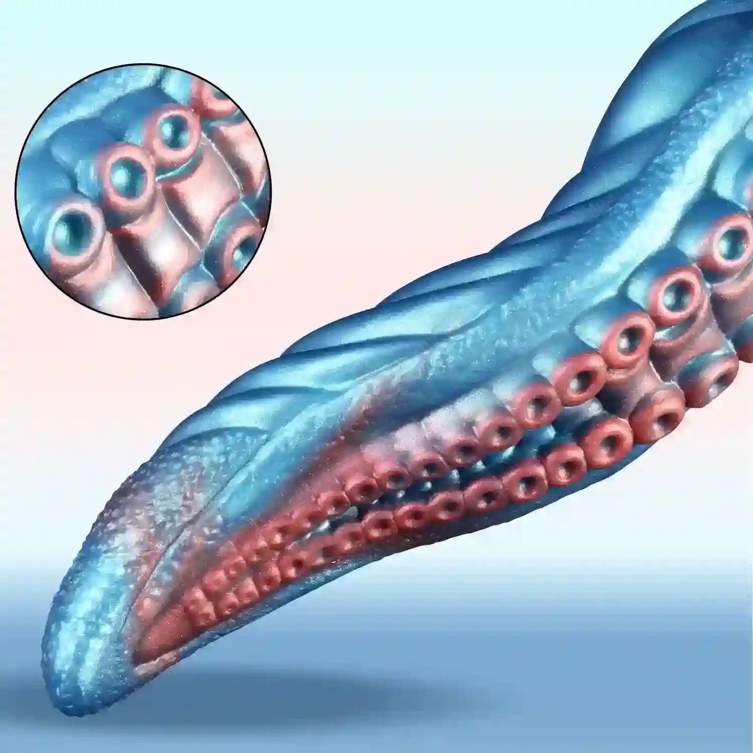 tentaculo de silicona con ventosa grande