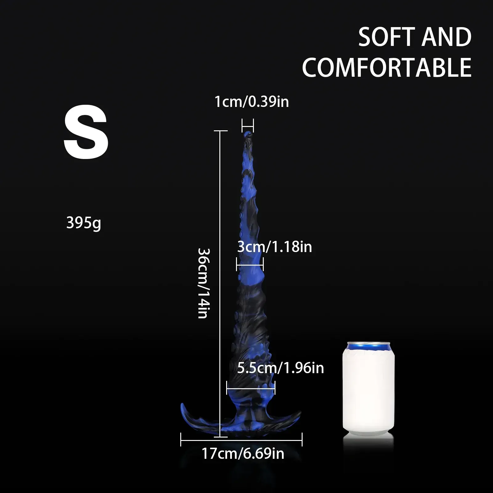 tentaculos anales silicona grande