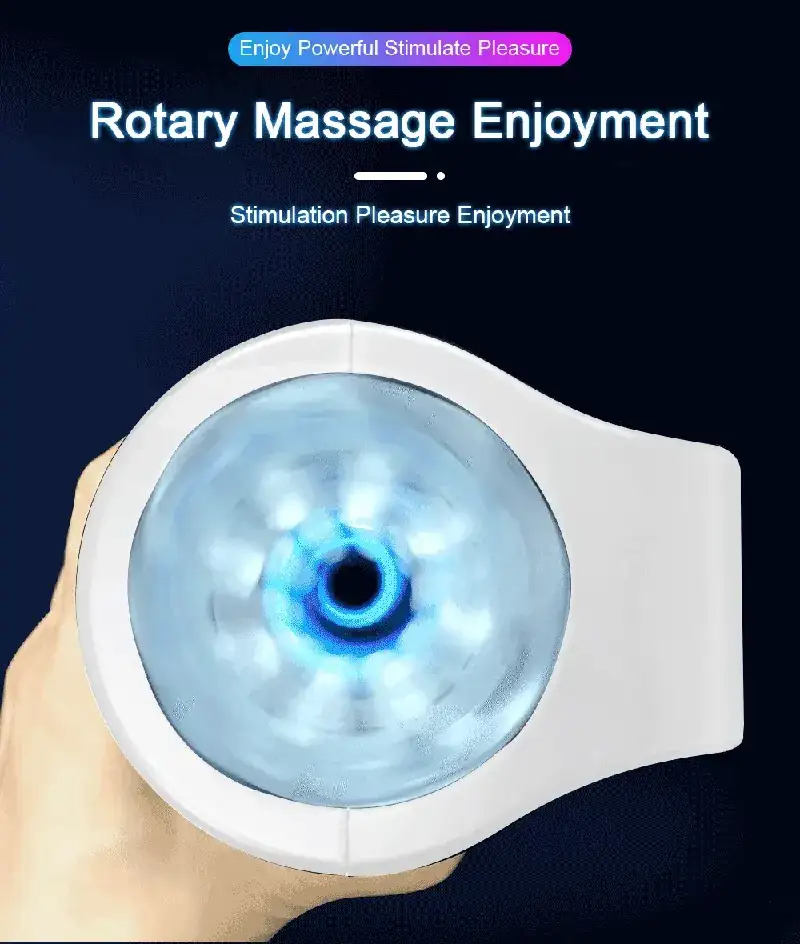 textura realista masturbador rotativo automatico