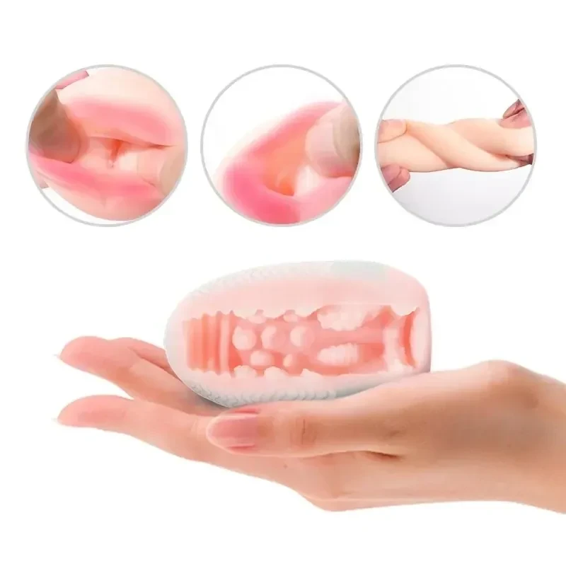 textura realista silicona médica 8.5cm 3