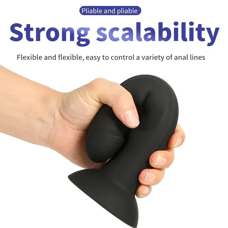 tpe plug anal con forma prostatica