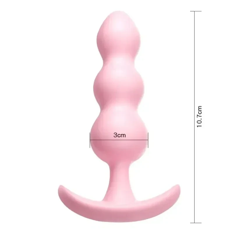 trio tapones anales silicona ergonomicos