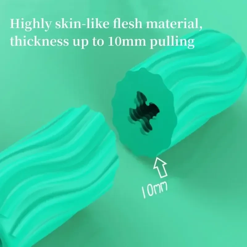 vagina artificial silicona roja texturizada